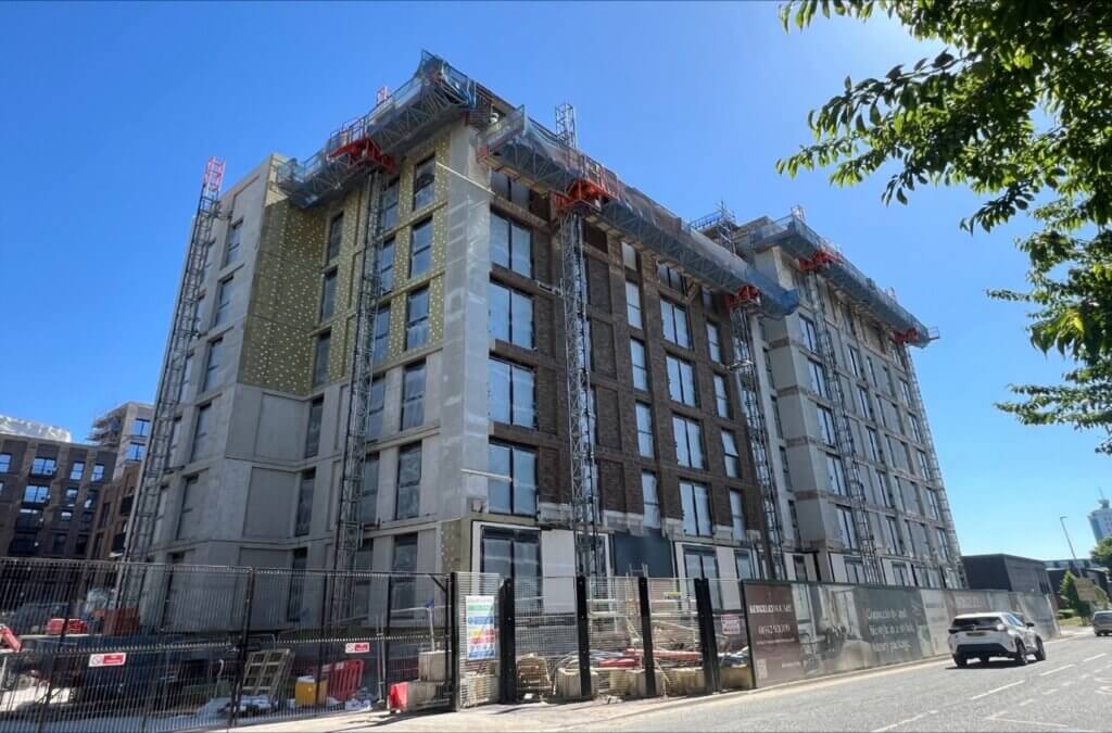 A photo of Berkely Square Manchester - May 2025 - North Elevation