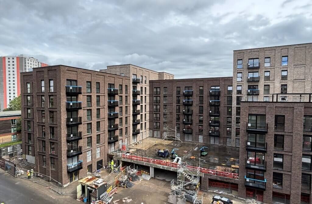North Terrace view of Berkeley Square, Salford