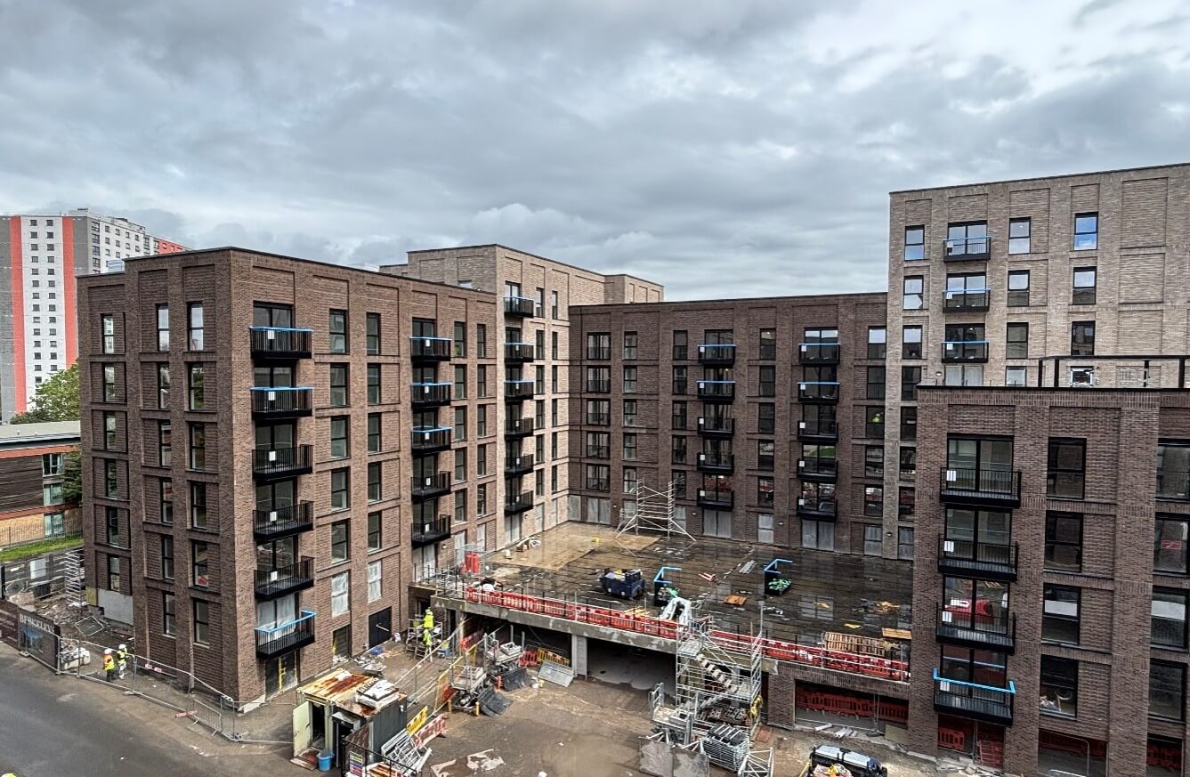North Terrace view of Berkeley Square, Salford